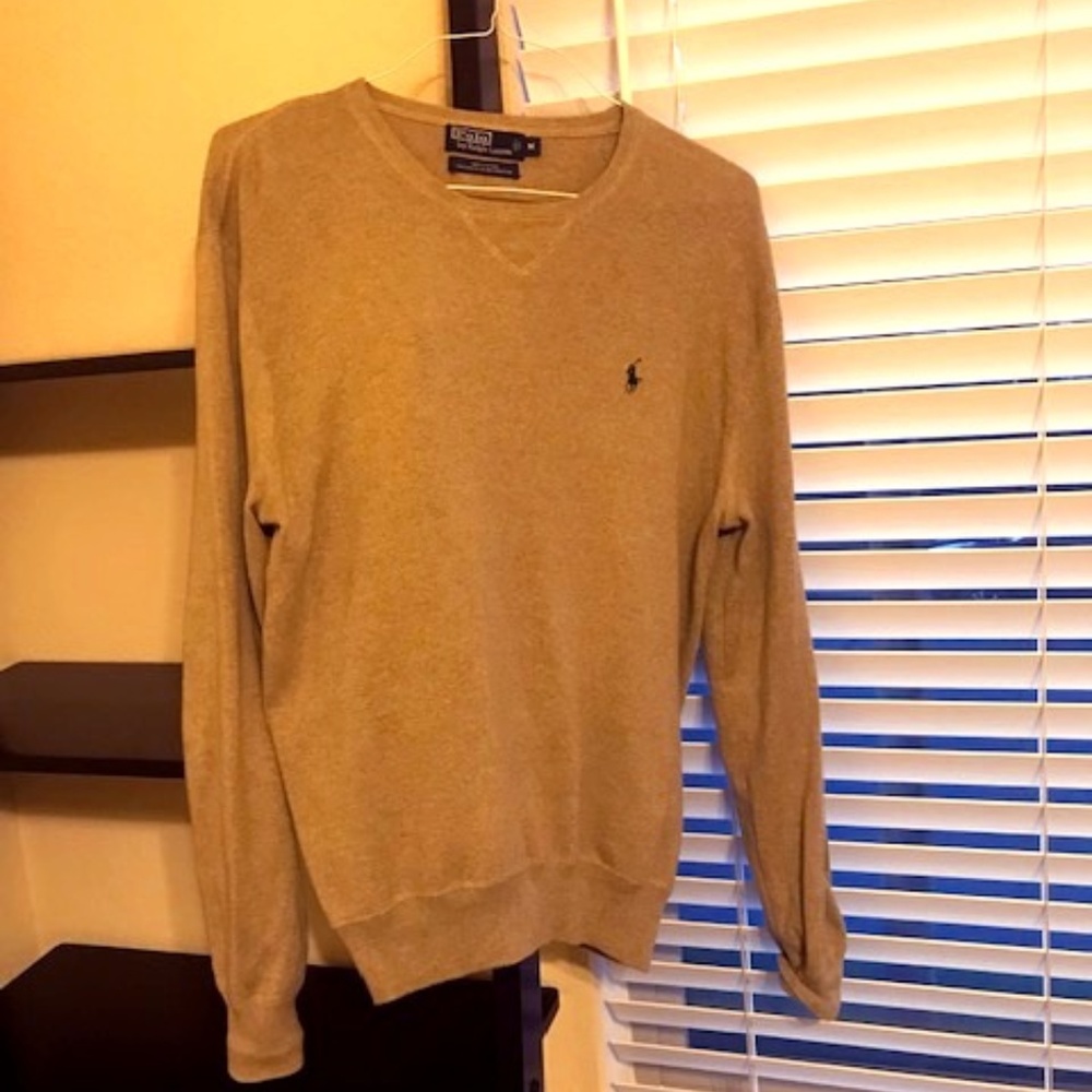 Tan Polo Sweater